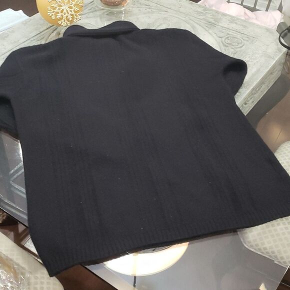 PRINCIPLES LONG HIGH NECK LAMBSWOOL ANGORA BLEND SWEATER LARGE - Picture 2 of 8